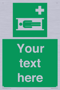 Custom Stretcher Sign